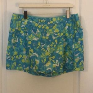Eddie Bauer cover up shorts/skirt size 14.
